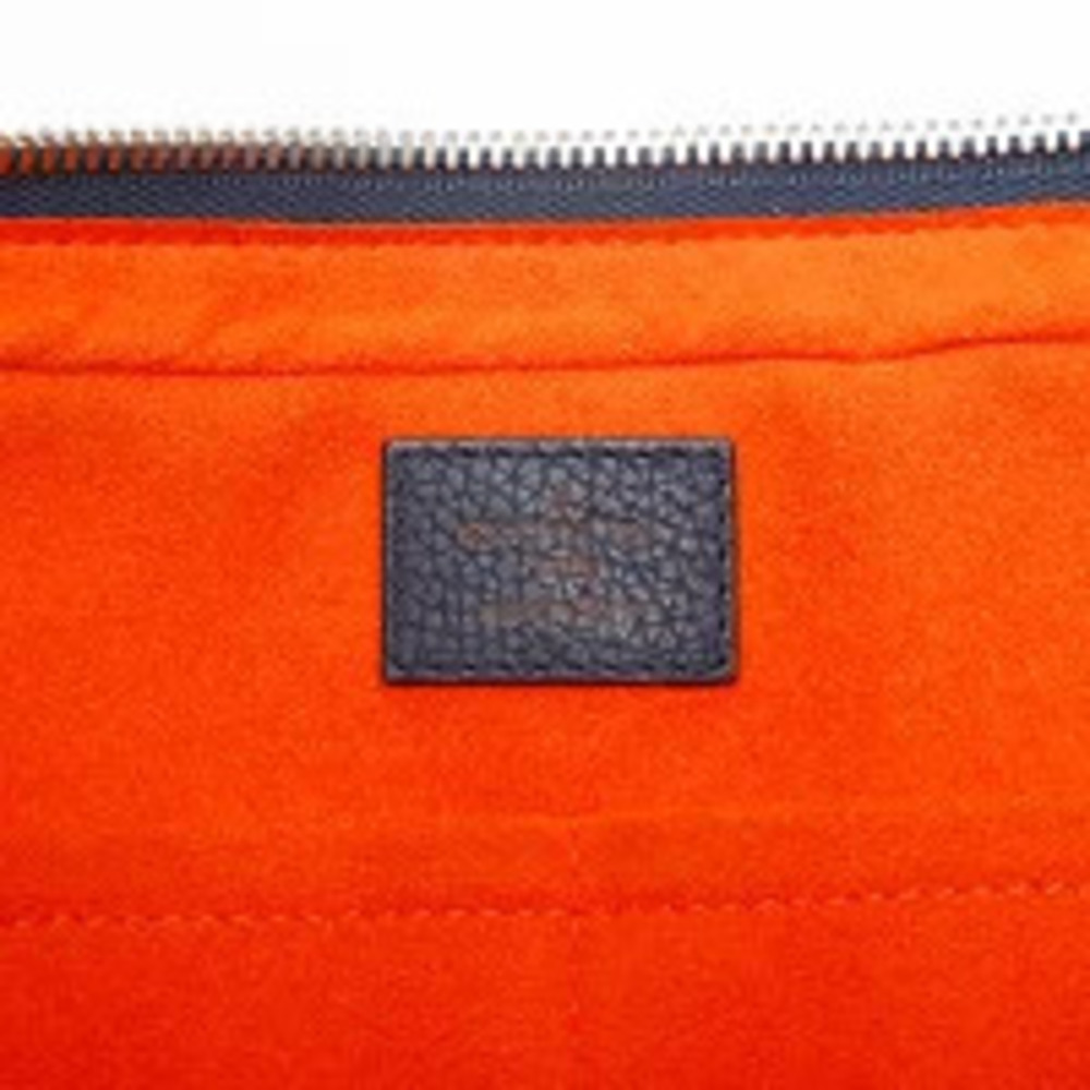 Louis Vuitton Armand Handbag Marine Navy Blue Briefcase Blue - Picture 11 of 13